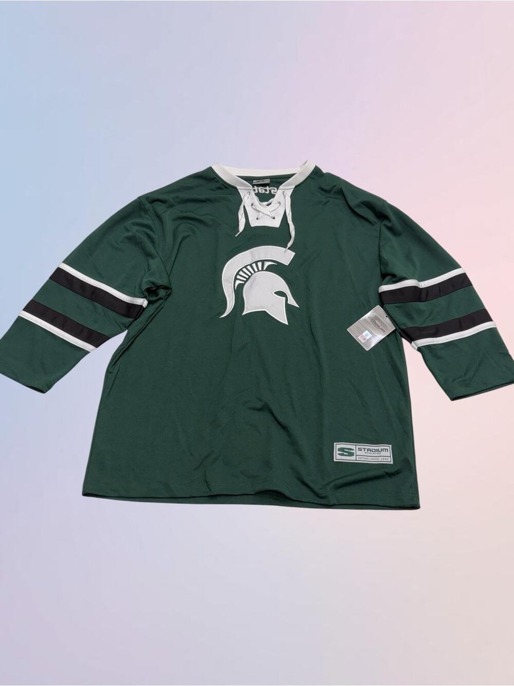 MICHIGAN STATE SPARTANS HOCKEY Men’s XL Replica Jersey